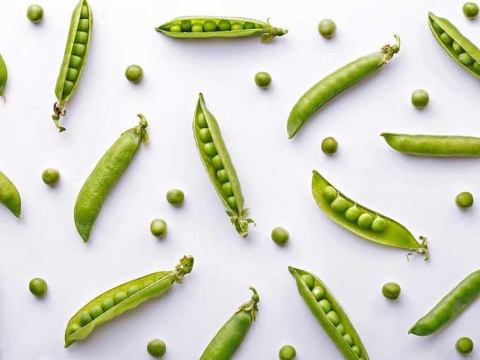ถั่วลันเตาแช่แข็งใหม่ของจีน ผักแช่แข็ง IQF ถั่วลันเตาหวานแบบไม่มีสาย 2 ด้าน 3