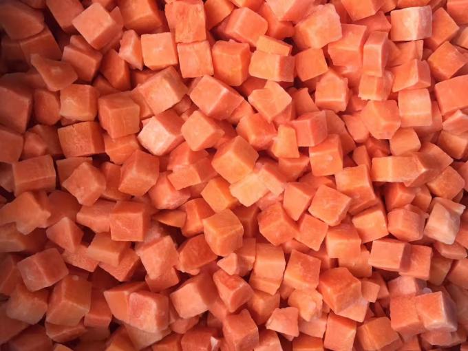 ผักแช่แข็ง 4 ชนิดแบบ IQF ถั่วลันเตา&ข้าวโพดหวาน&แครอท&ถั่วฝักยาว 0