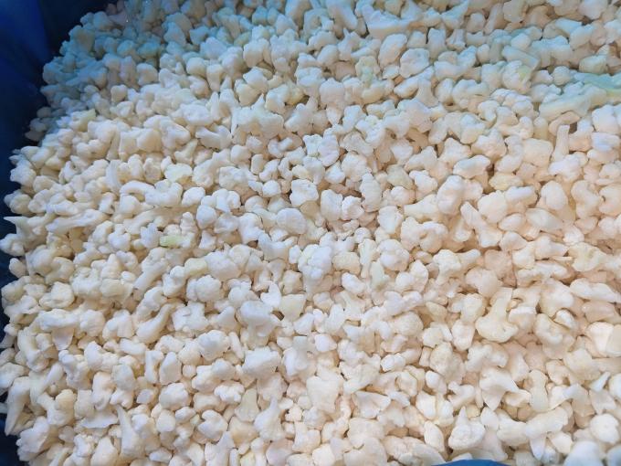 กะหล่ำดอกพรีเมี่ยมจากจีน ราคาโรงงาน กะหล่ำดอก HACCP BRC ได้รับการรับรอง รสชาติตามธรรมชาติ กะหล่ำดอกแช่แข็ง IQF ออร์แกนิก 1