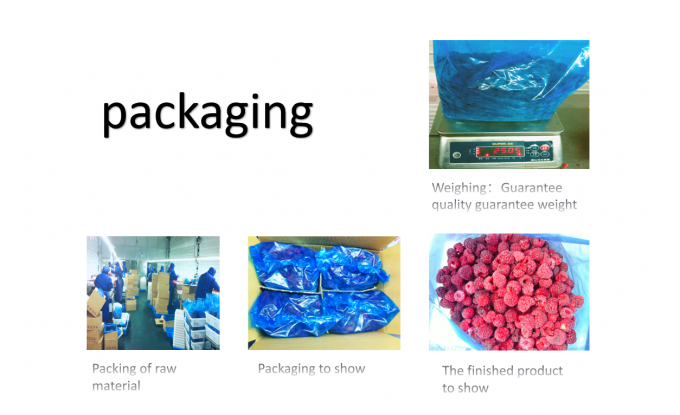 ขายปลีก IQF ราคาโรงงาน การควบคุมคุณภาพอย่างเข้มงวด รสชาติดี 4